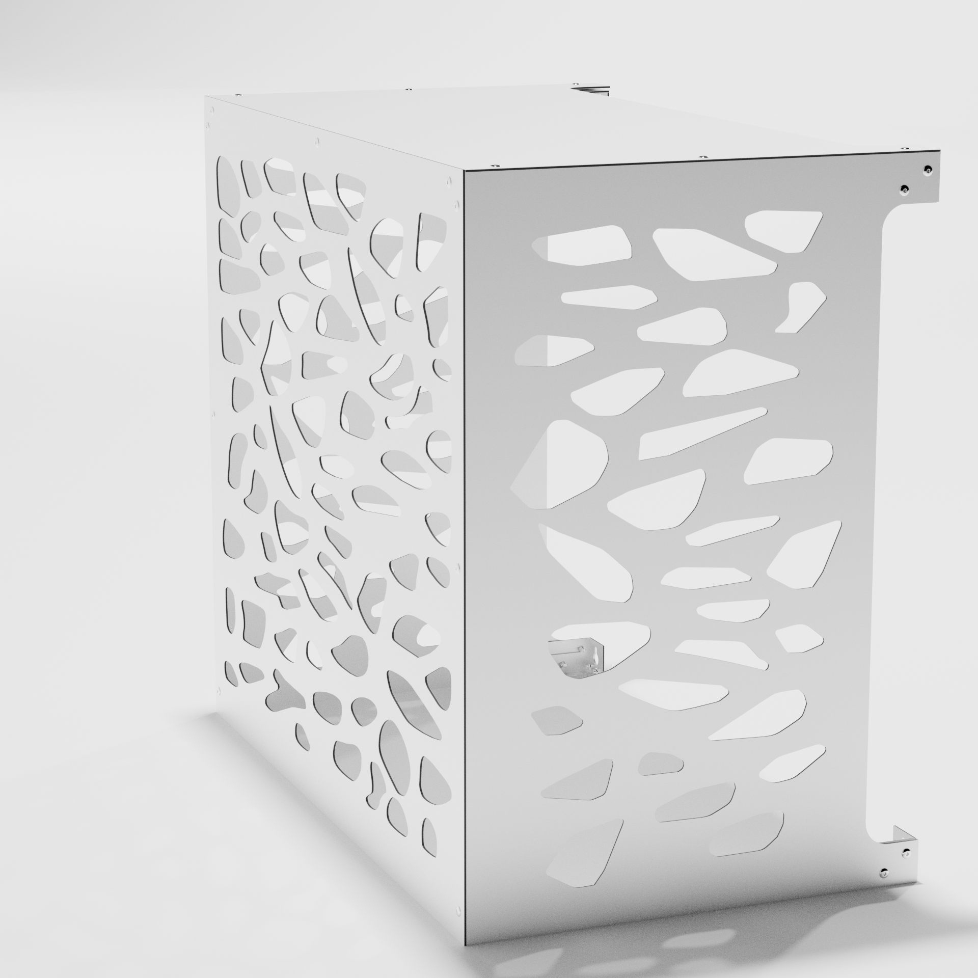 Copertina per esterno Coperchio White Pietre