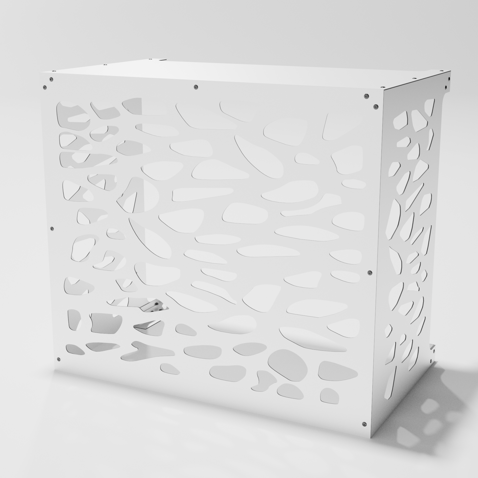 Copertina per esterno Coperchio White Pietre