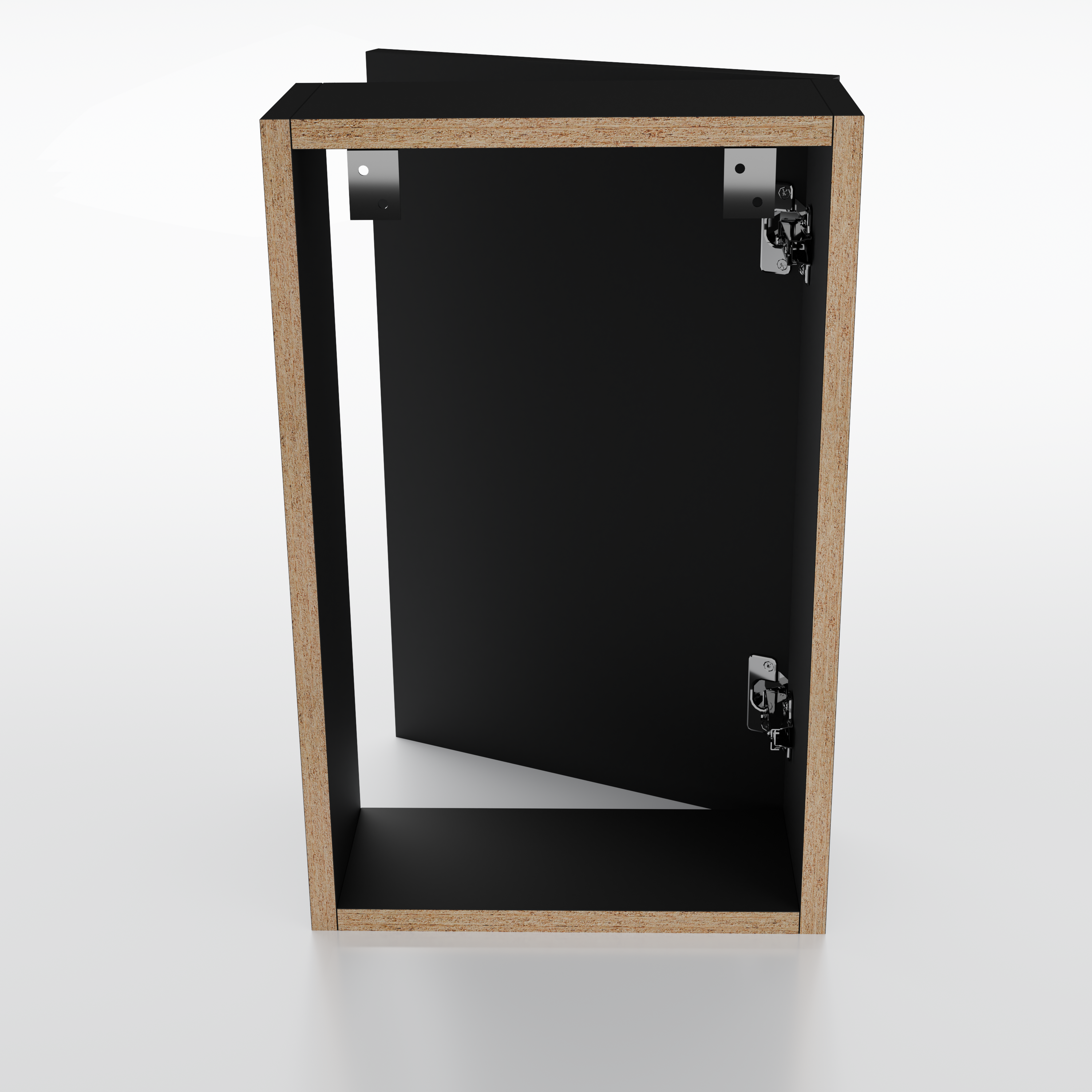 Coperchio del pannello elettrico bianco