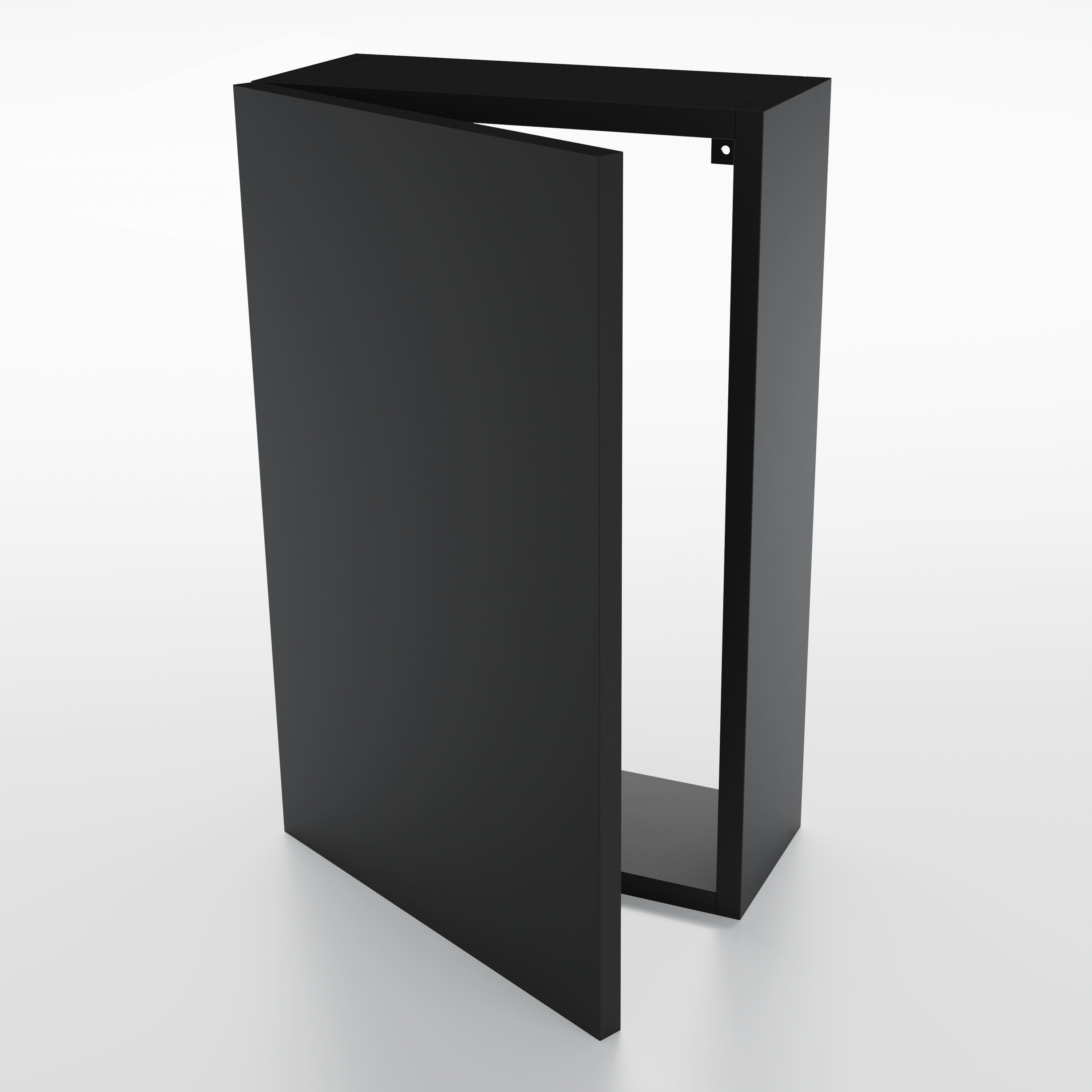 Coperchio del pannello elettrico bianco