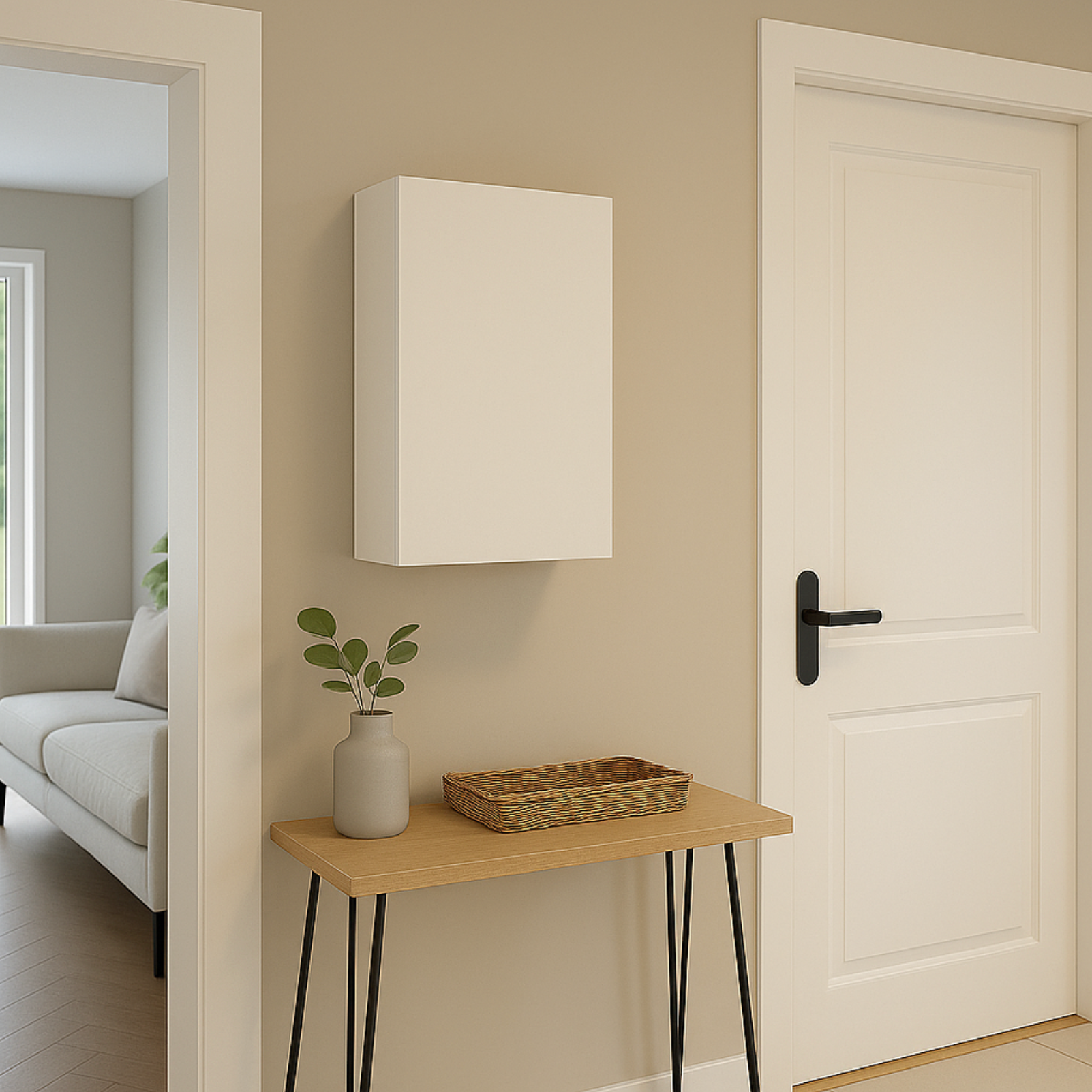 Weiße "benutzerdefinierte" weiße Elektrokaste